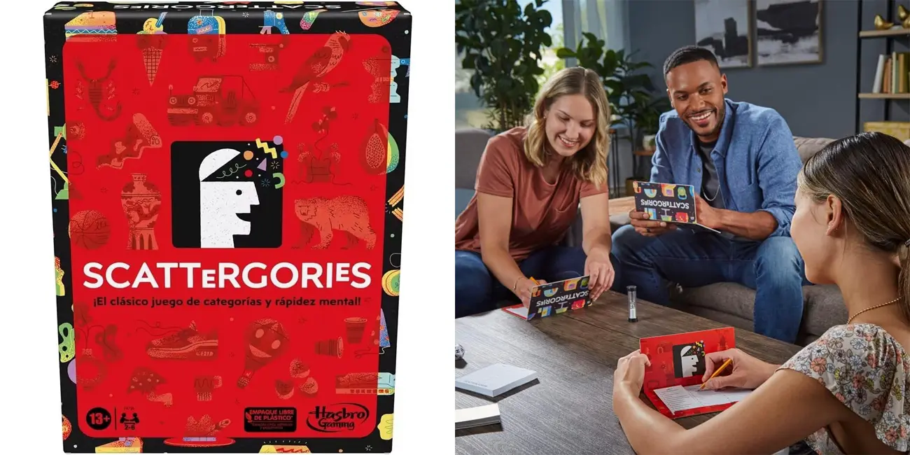 Juego Scattergories de Hasbro