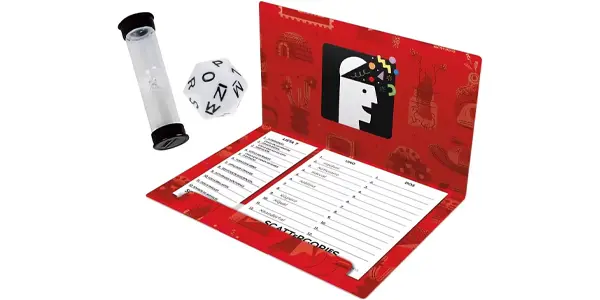 Juego Scattergories de Hasbro