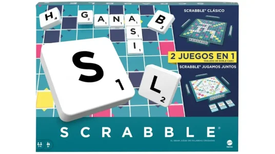 Juego Scrabble 2 Juegos en 1 de Mattel