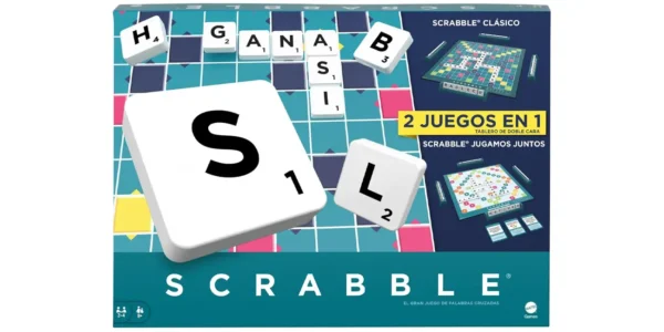Juego Scrabble 2 Juegos en 1 de Mattel