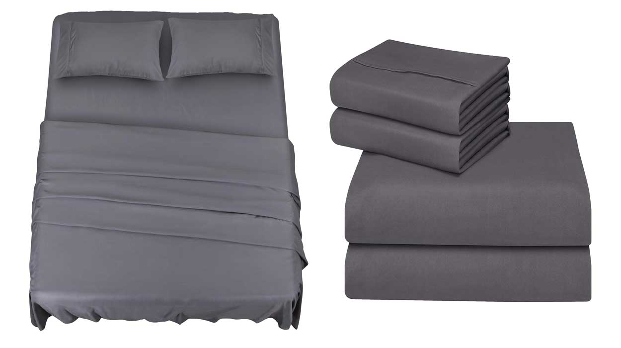 Sábanas 4 piezas Utopia Bedding baratas