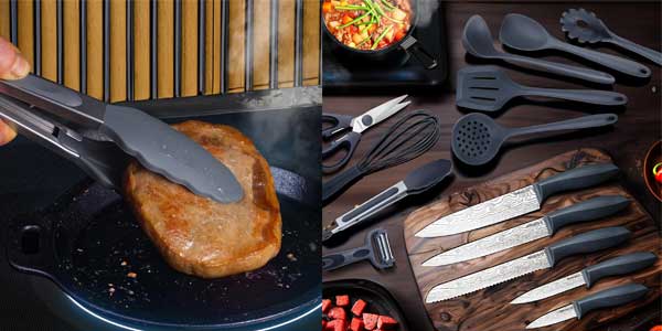 Utensilios cuchillos cocina Raxco oferta