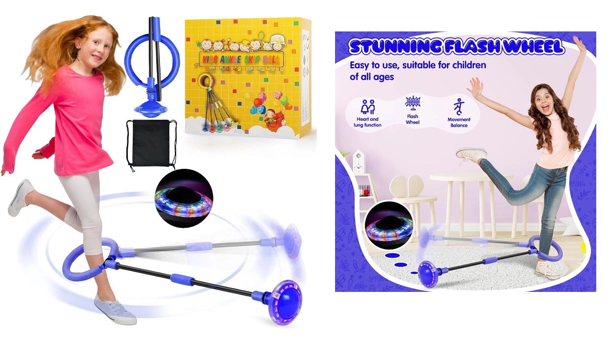 juguete de bola con anillo al tobillo