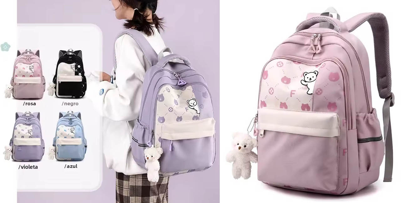 Kawai mochila escolar barata