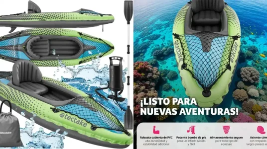 Kayak hinchable Tectake