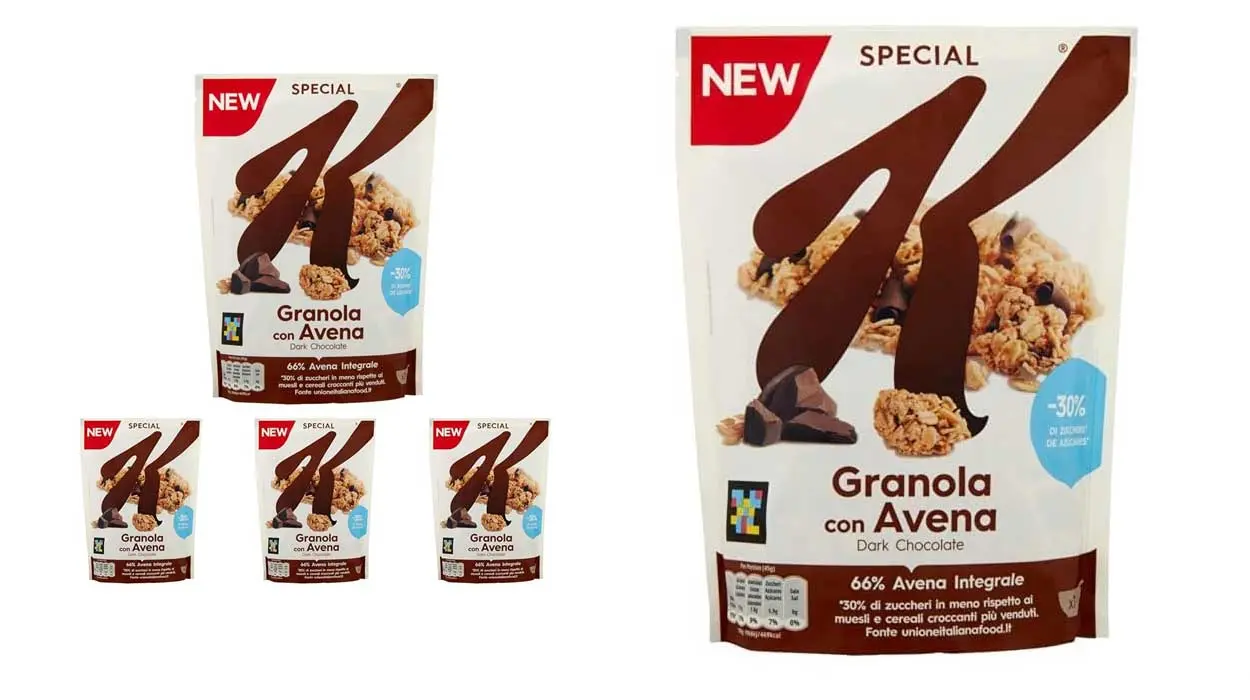 Kellogg's Special K Granola con avena y chocolate negro