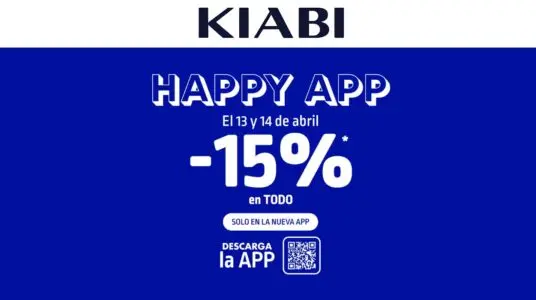 Kiabi 15% en TODO nueva APP