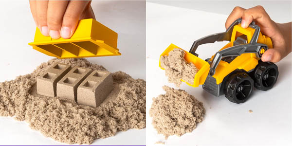 Kit Kinetic Sand - Excava y Derriba