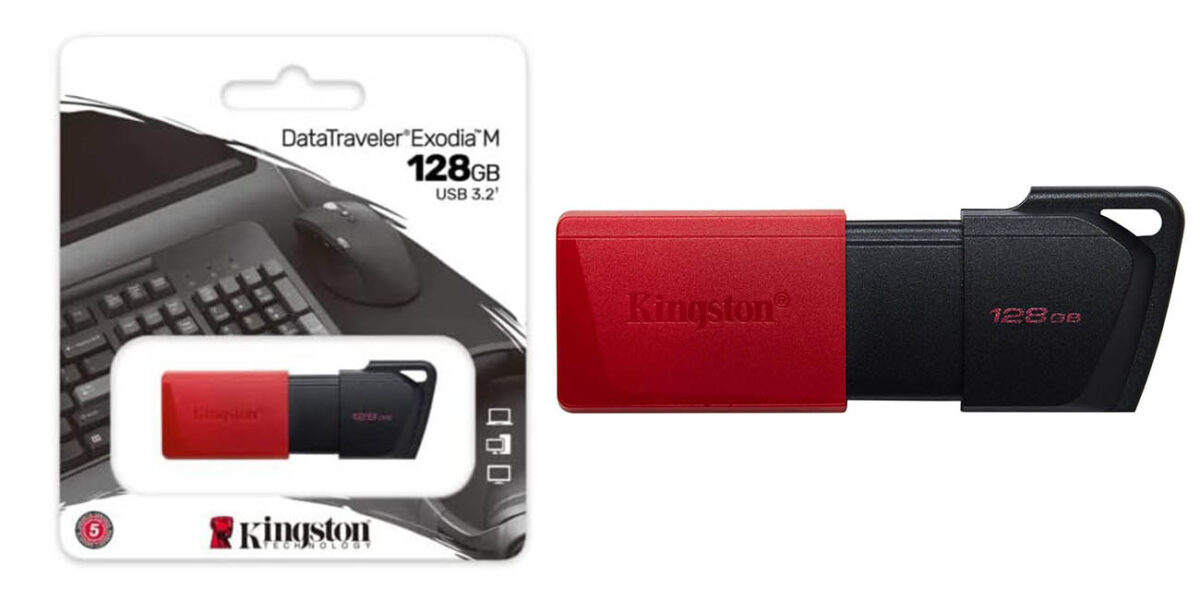Pendrive Kingston DataTraveler Exodia USB 3.2 de 128 GB