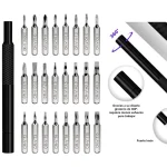 kit-destornillador-de-precision-25-en-1-vcelink-con-24-puntas