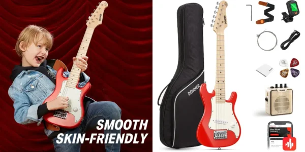 Kit de guitarra eléctrica Junior Donner DSJ-100