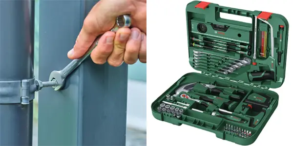 Set de herramientas Bosch Advanced de 64 piezas