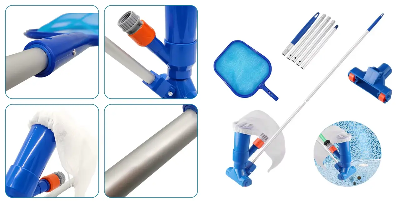 Kit de limpieza para piscinas