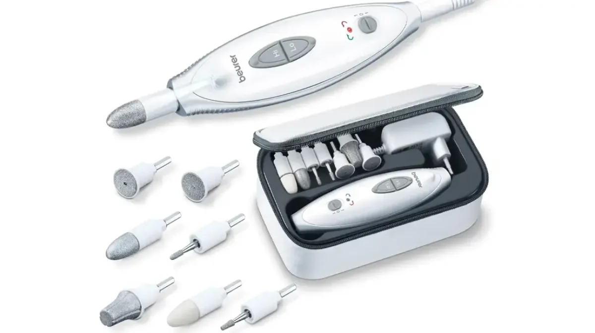Set de manicura y pedicura Beurer MP 41 con 7 accesorios