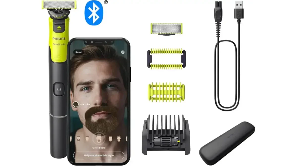 Kit recortadora y afeitadora Philips OneBlade 360 QP4631/65 con estuche