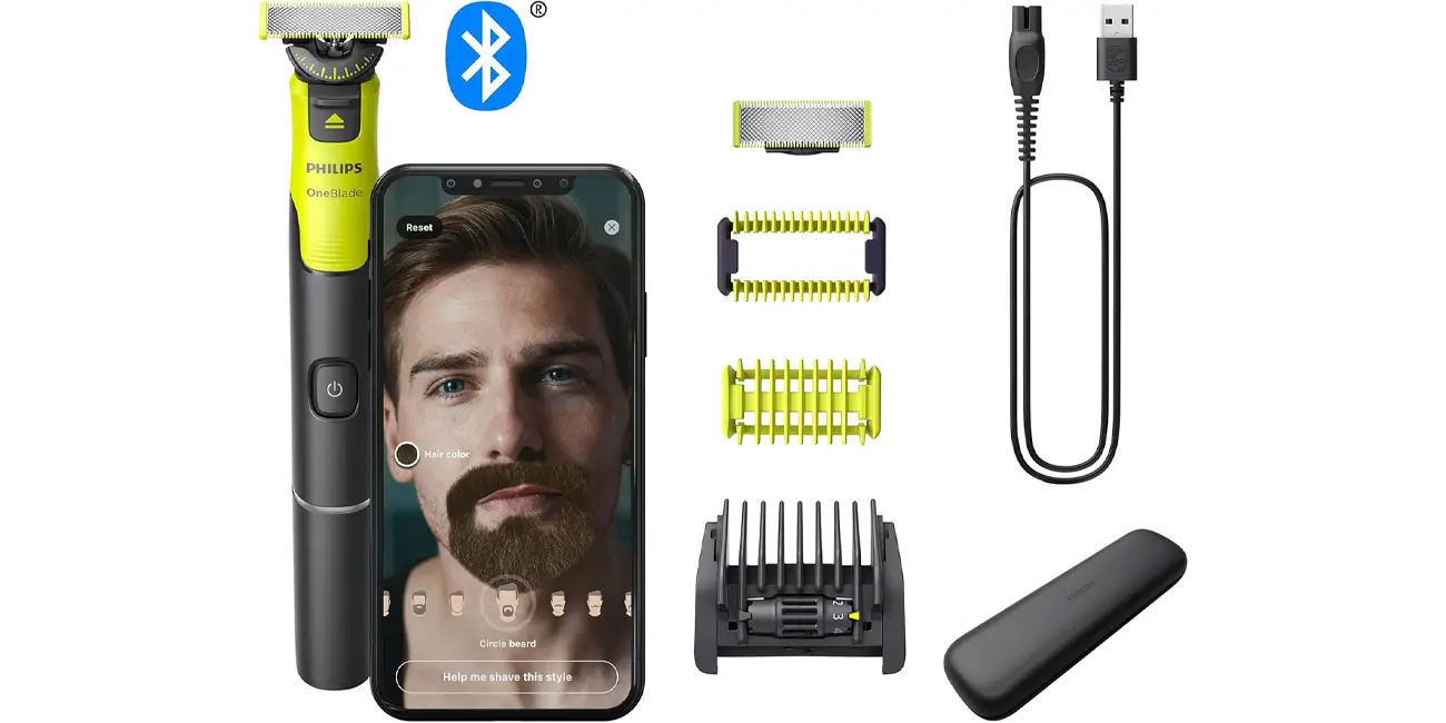 Kit recortadora y afeitadora Philips OneBlade 360 QP4631/65