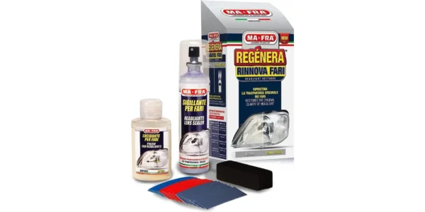 Kit regenerador de faros de coche Mafra