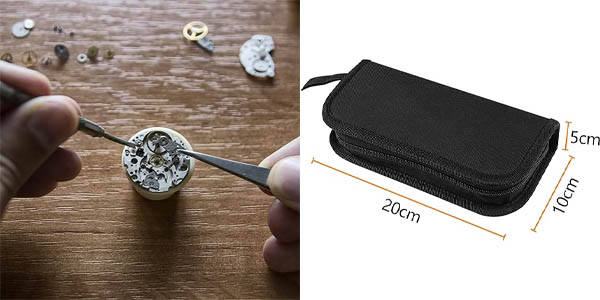 Kit de reparación de relojes Newpop de 147 piezas