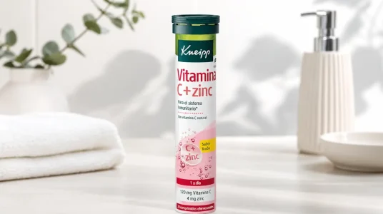 Kneipp Vitamina C + Zinc para fortalecer el sistema inmunitario en épocas de frío
