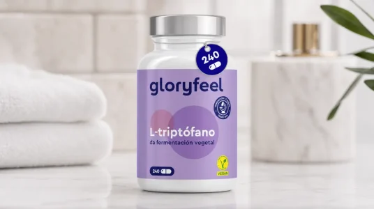 Suplemento de L-Triptófano 500 mg: 240 cápsulas para 8 meses de bienestar