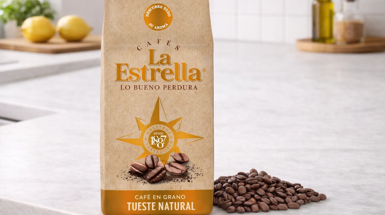 la estrella café en grano natural