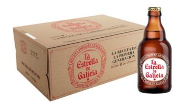 La Estrella Galicia Cerveza Lager Premium barata