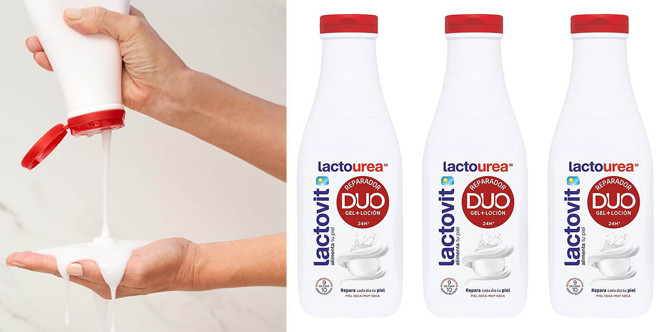 Lactovit gel loción Duo Lactourea chollo
