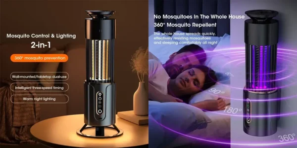Lámpara anti mosquitos XMSJ por USB