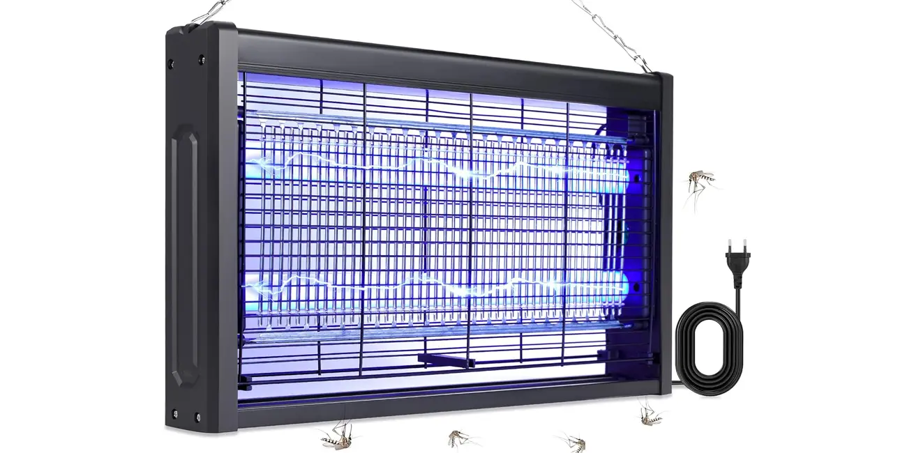 Lámpara anti mosquitos Light Fly Zapper UV de 20W