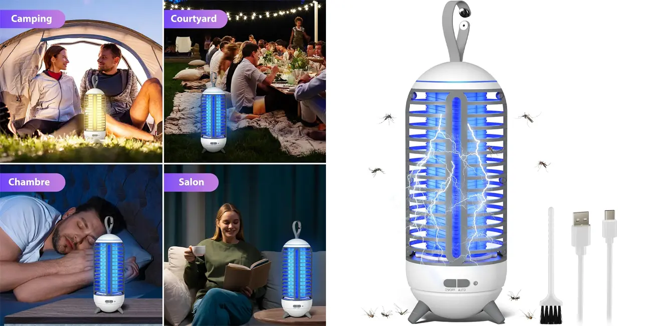 Lámpara anti mosquitos UV Tonfarb