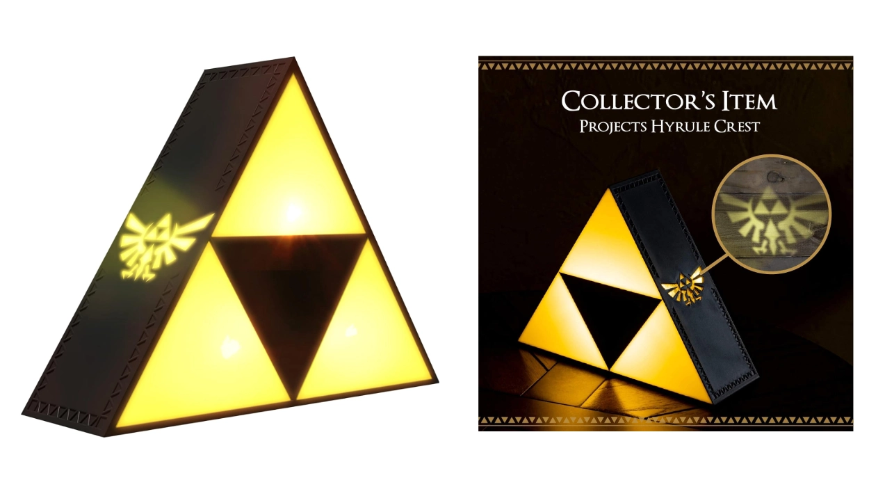 lámpara de ambiente Paladone Trifuerza Zelda