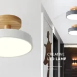 lámpara de techo LED Macaron barata