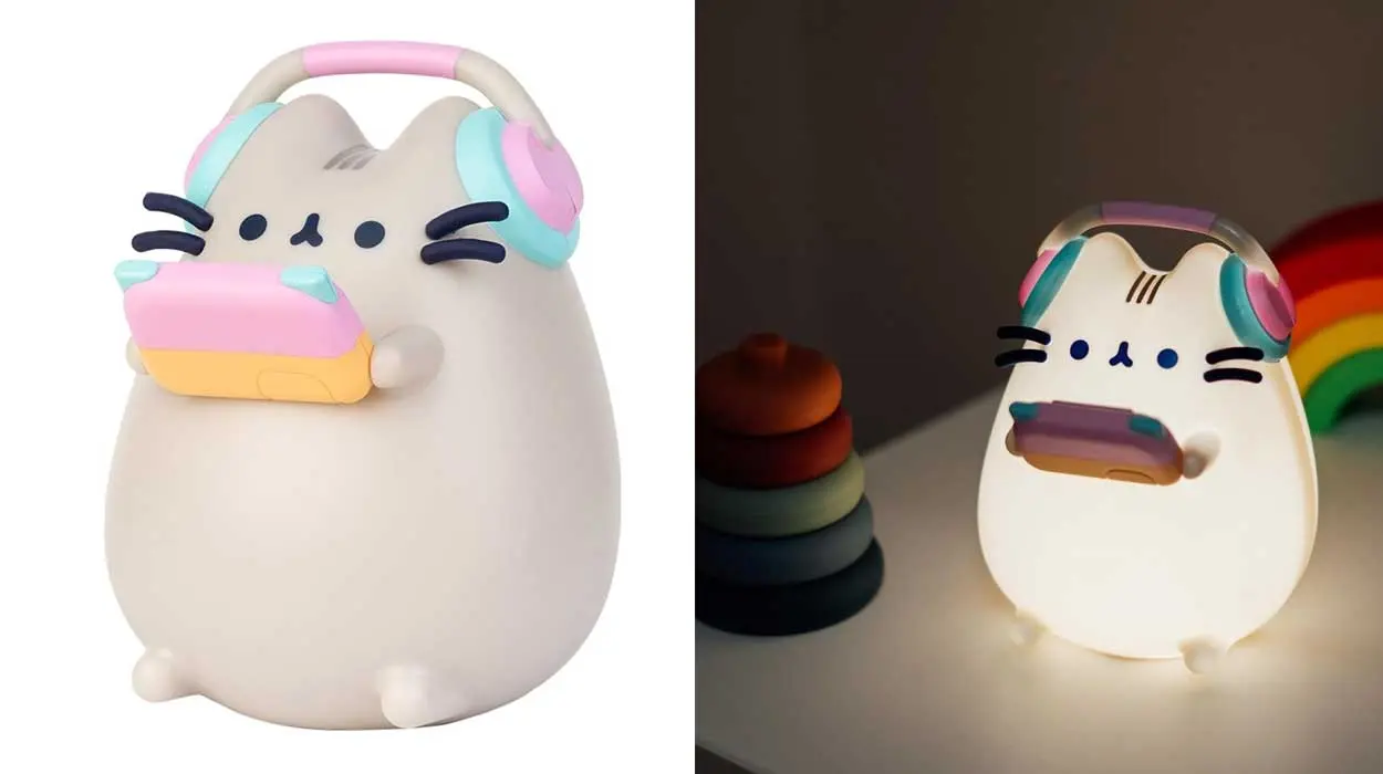 Lámpara escritorio Pusheen gamers barata