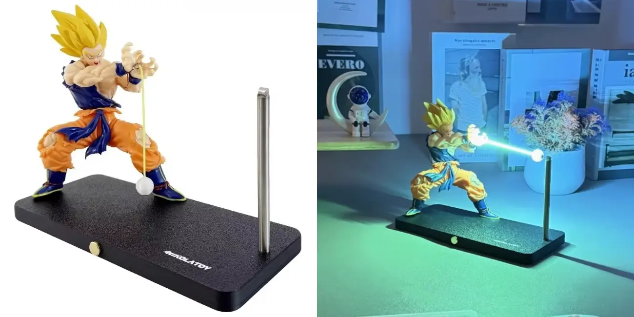 Lámpara magnética Goku de Dragon Ball