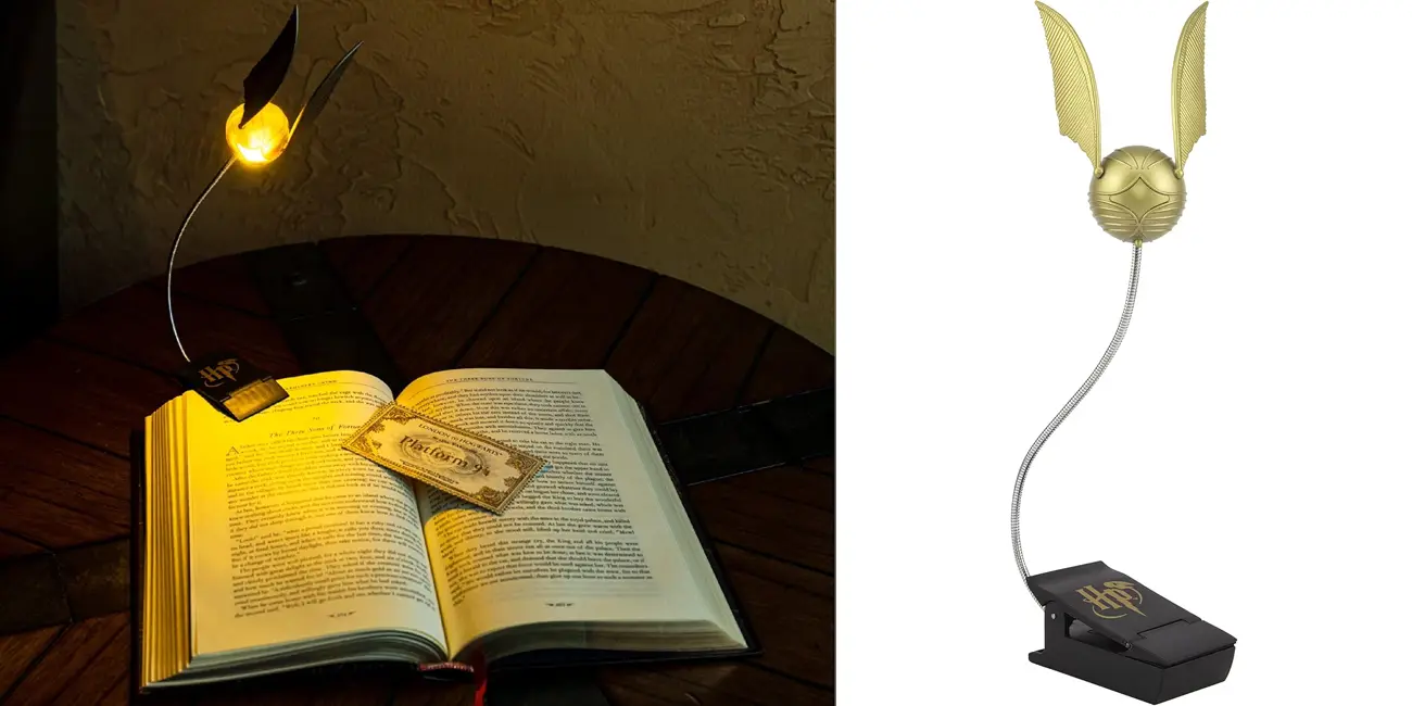 Luz de lectura Paladone Snitch Dorada