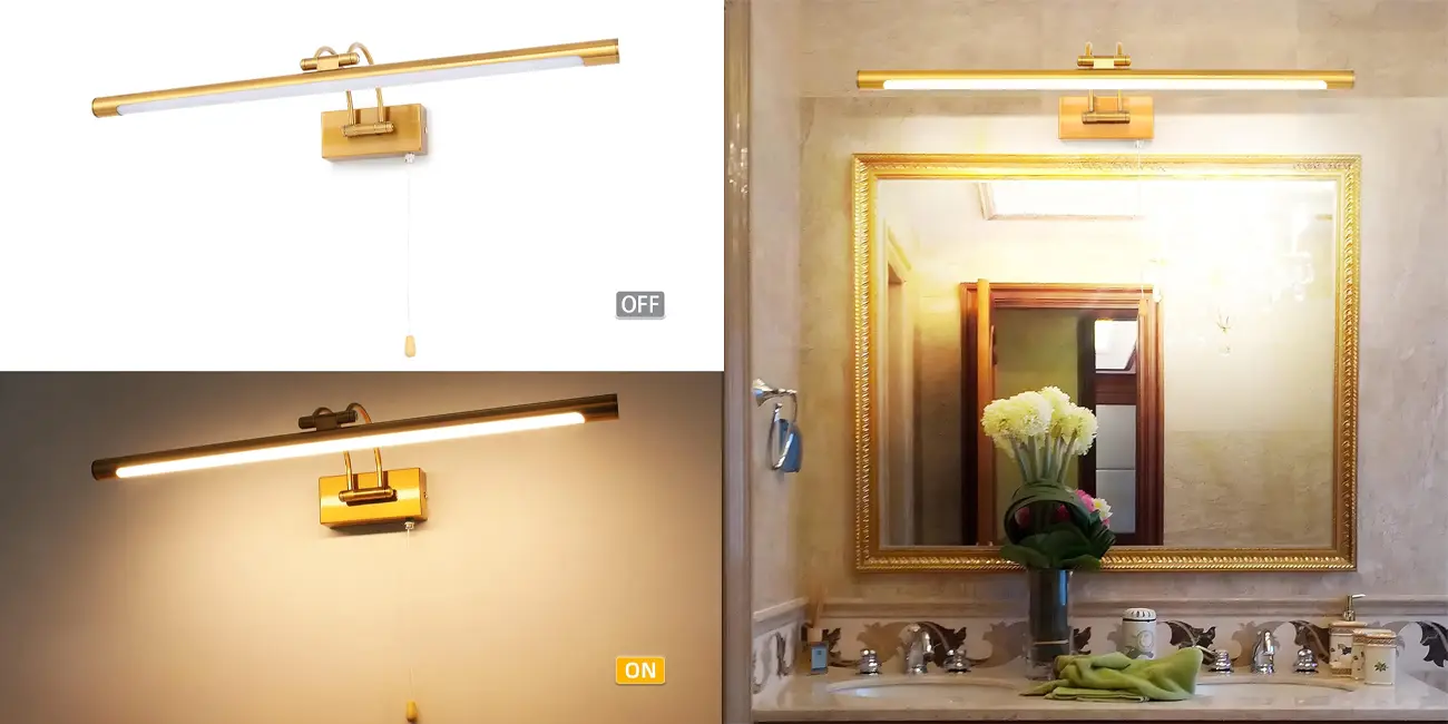 Lámpara LED TYhogar de 60 cm para espejos o cuadros