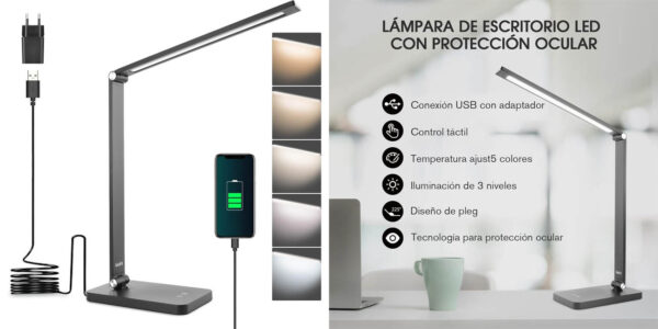 Lámpara Rii LED Desk Lamp