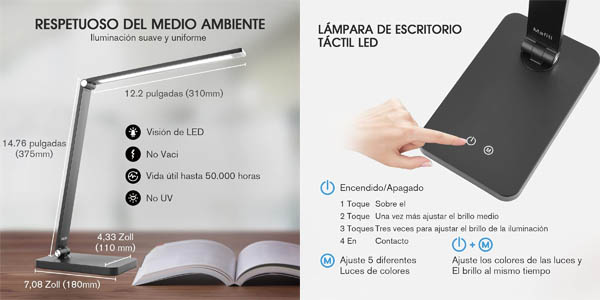 Lámpara Rii LED Desk Lamp