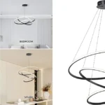 Lámpara LED Minifair con 3 anillos