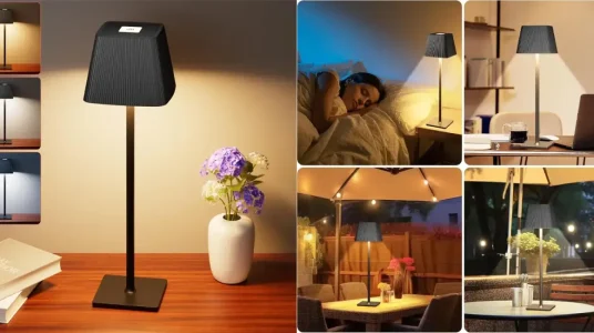 Lámpara de mesa LED inalámbrica