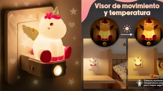 Luz nocturna infantil Unicornio AMHÖ