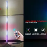 Lámpara de pie LED RGB con control por app