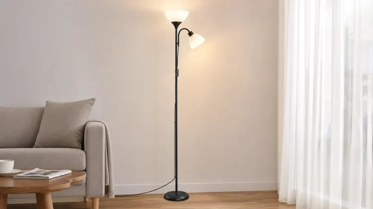 Lámpara de pie LED Vasagle de hierro