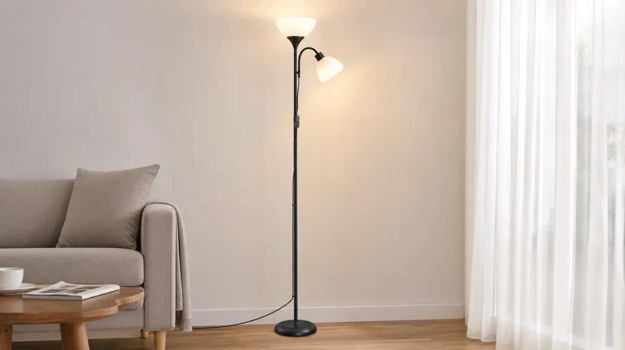 Lámpara de pie LED Vasagle de hierro