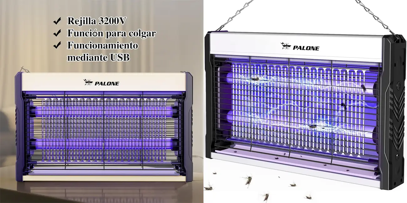 Lámpara anti mosquitos UV PALONE USB