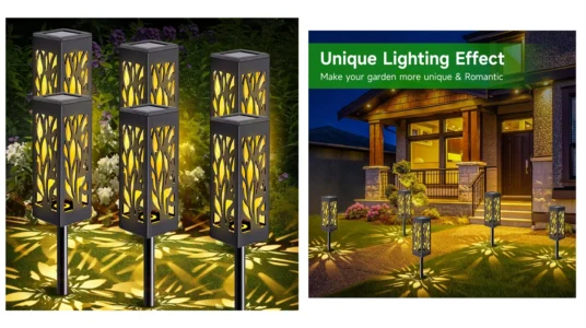 lámparas solares para jardín One Fire