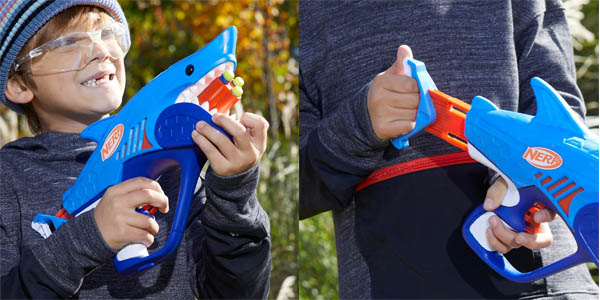 Lanzador de dardos de juguete Nerf Sharkfire