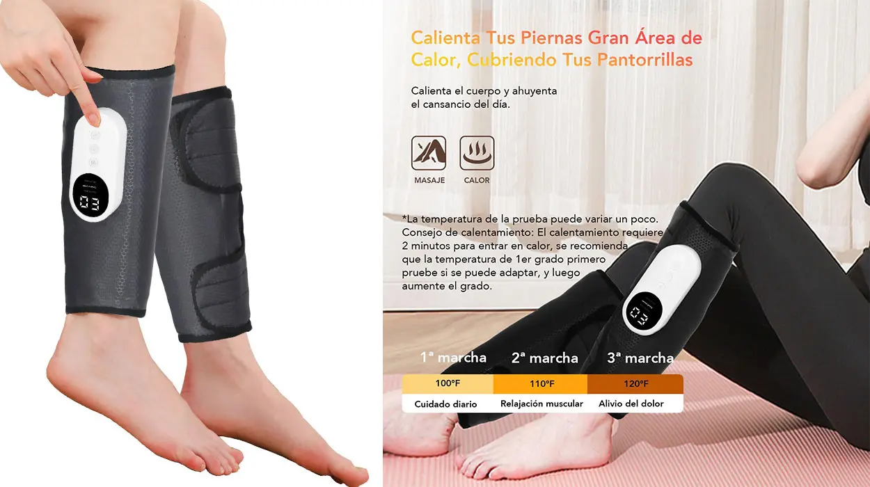 Masajeador de pantorrillas Laoben con calefacción barato