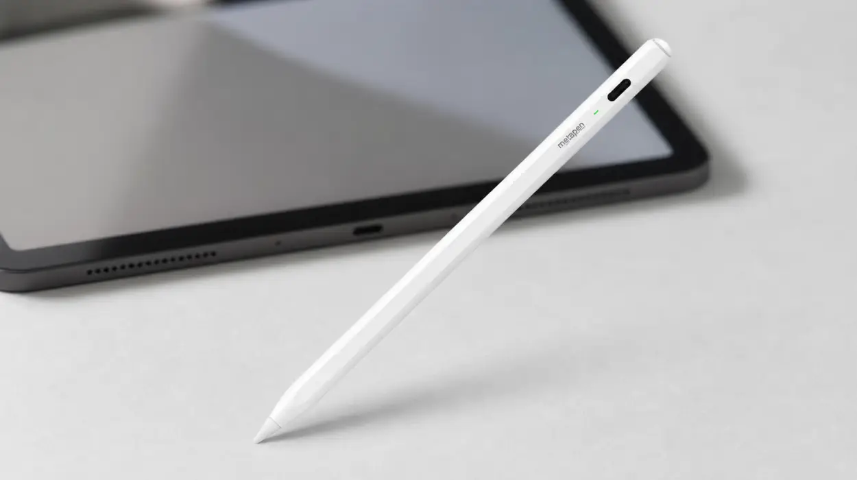 Lápiz Metapen Air8 para iPad con rechazo de palma y precisión de 0,1 mm