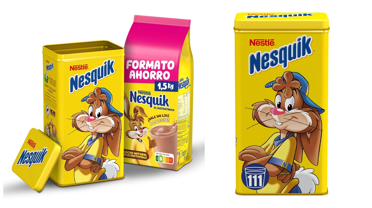 lata de Nesquik de 1,5 kg